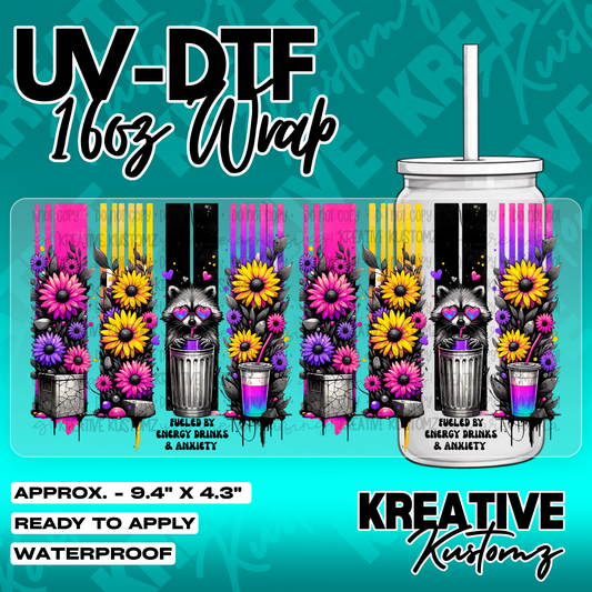 5295 | UV DTF Cup Wrap for 16oz Libbey Glass