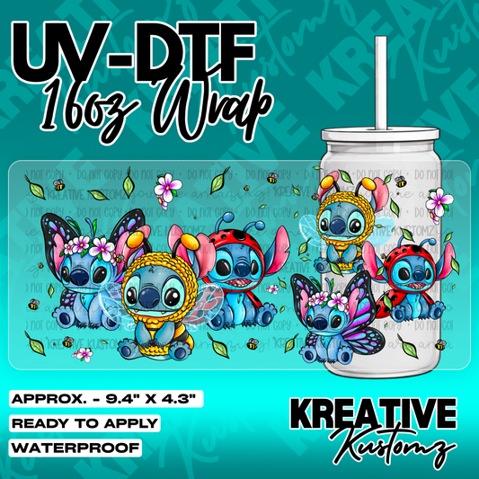 5297 | UV DTF Cup Wrap for 16oz Libbey Glass