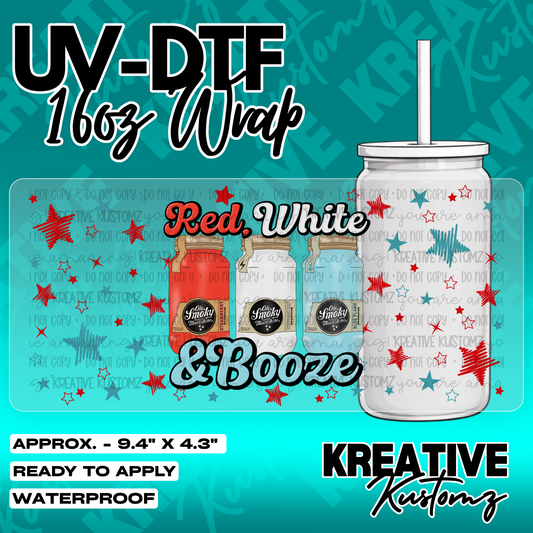 5308 | UV DTF Cup Wrap for 16oz Libbey Glass