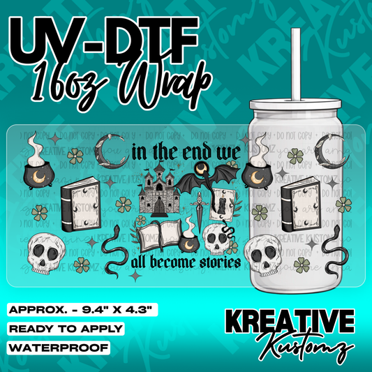 5329 | UV DTF Cup Wrap for 16oz Libbey Glass