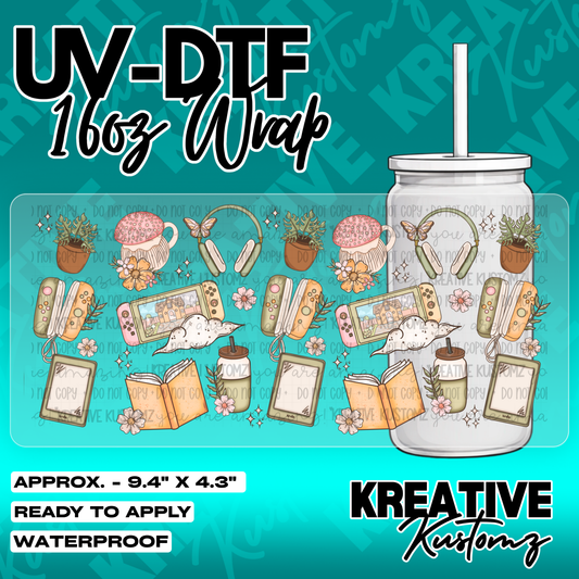 5331 | UV DTF Cup Wrap for 16oz Libbey Glass