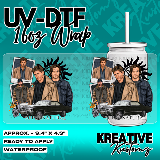5344 | UV DTF Cup Wrap for 16oz Libbey Glass