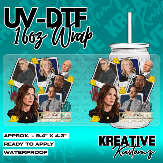 5353 | UV DTF Cup Wrap for 16oz Libbey Glass