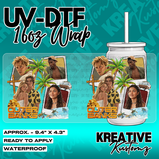 5358 | UV DTF Cup Wrap for 16oz Libbey Glass