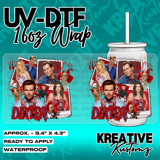 5364 | UV DTF Cup Wrap for 16oz Libbey Glass
