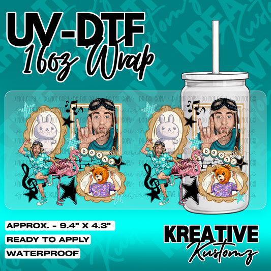 5365 | UV DTF Cup Wrap for 16oz Libbey Glass