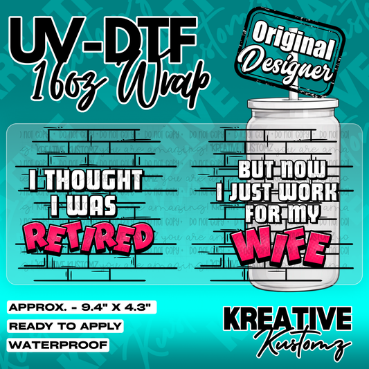 5393 | UV DTF Cup Wrap for 16oz Libbey Glass