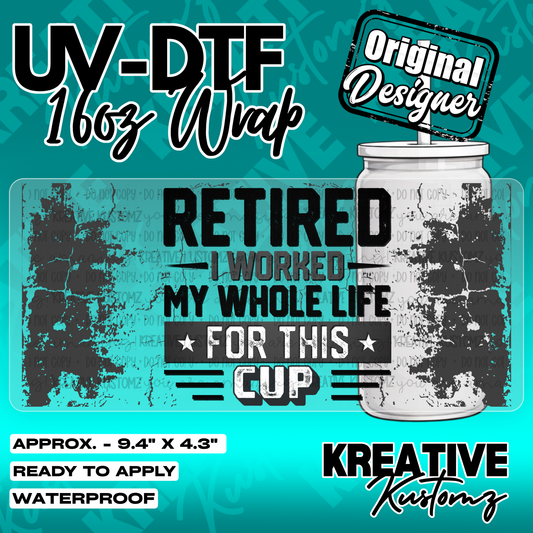 5394 | UV DTF Cup Wrap for 16oz Libbey Glass