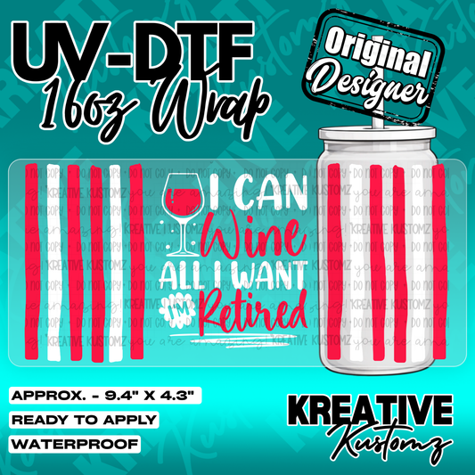 5399 | UV DTF Cup Wrap for 16oz Libbey Glass