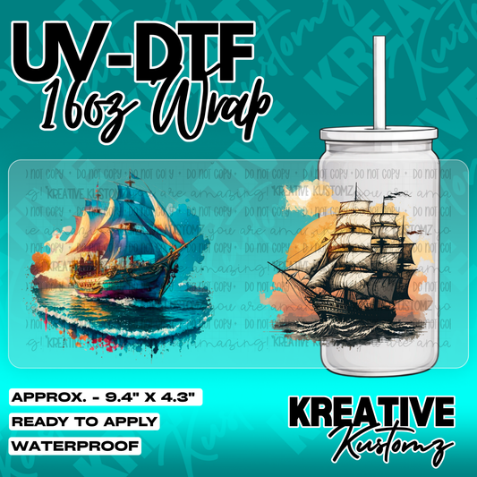 5405 | UV DTF Cup Wrap for 16oz Libbey Glass