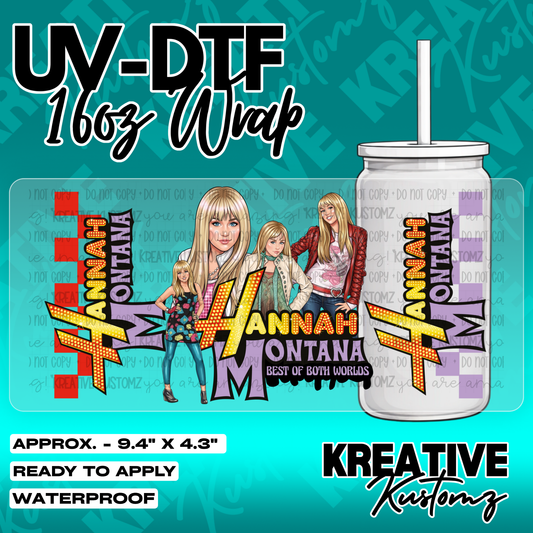 5428 | UV DTF Cup Wrap for 16oz Libbey Glass