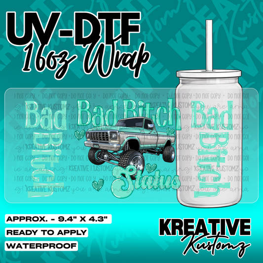 5434 | UV DTF Cup Wrap for 16oz Libbey Glass