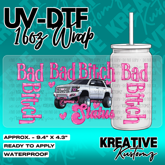 5435 | UV DTF Cup Wrap for 16oz Libbey Glass