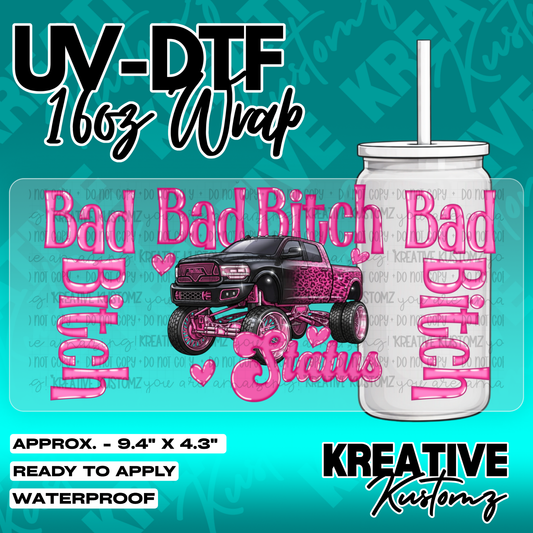 5436 | UV DTF Cup Wrap for 16oz Libbey Glass