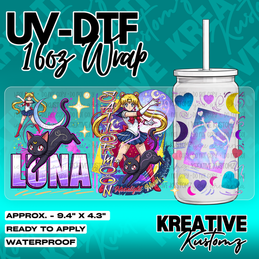 5449 | UV DTF Cup Wrap for 16oz Libbey Glass