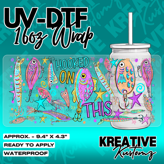 5454 | UV DTF Cup Wrap for 16oz Libbey Glass