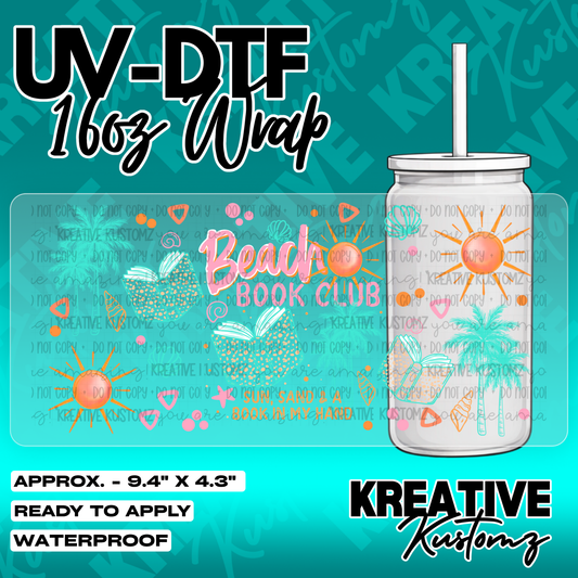 5455 | UV DTF Cup Wrap for 16oz Libbey Glass