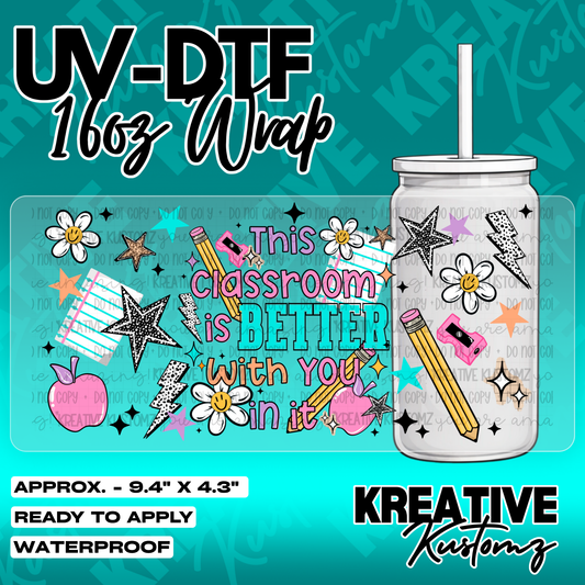 5472 | UV DTF Cup Wrap for 16oz Libbey Glass