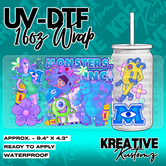 5476 | UV DTF Cup Wrap for 16oz Libbey Glass