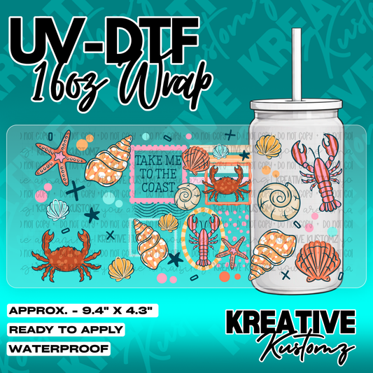5487 | UV DTF Cup Wrap for 16oz Libbey Glass