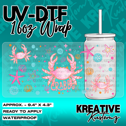 5488 | UV DTF Cup Wrap for 16oz Libbey Glass