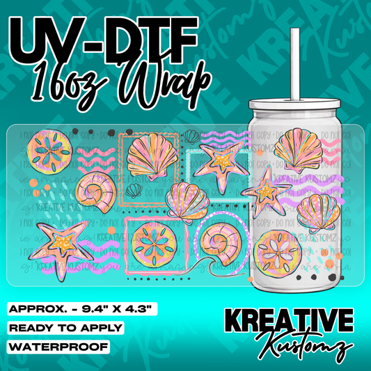 5491 | UV DTF Cup Wrap for 16oz Libbey Glass
