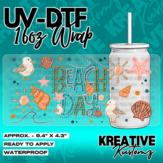 5495 | UV DTF Cup Wrap for 16oz Libbey Glass