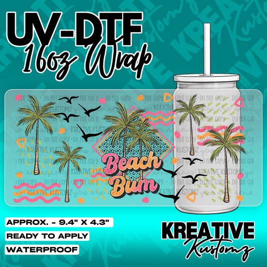 5501 | UV DTF Cup Wrap for 16oz Libbey Glass