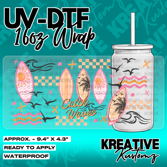 5502 | UV DTF Cup Wrap for 16oz Libbey Glass