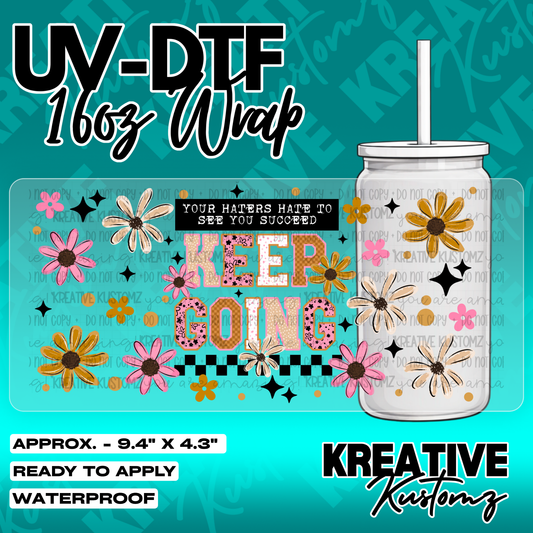 5514 | UV DTF Cup Wrap for 16oz Libbey Glass