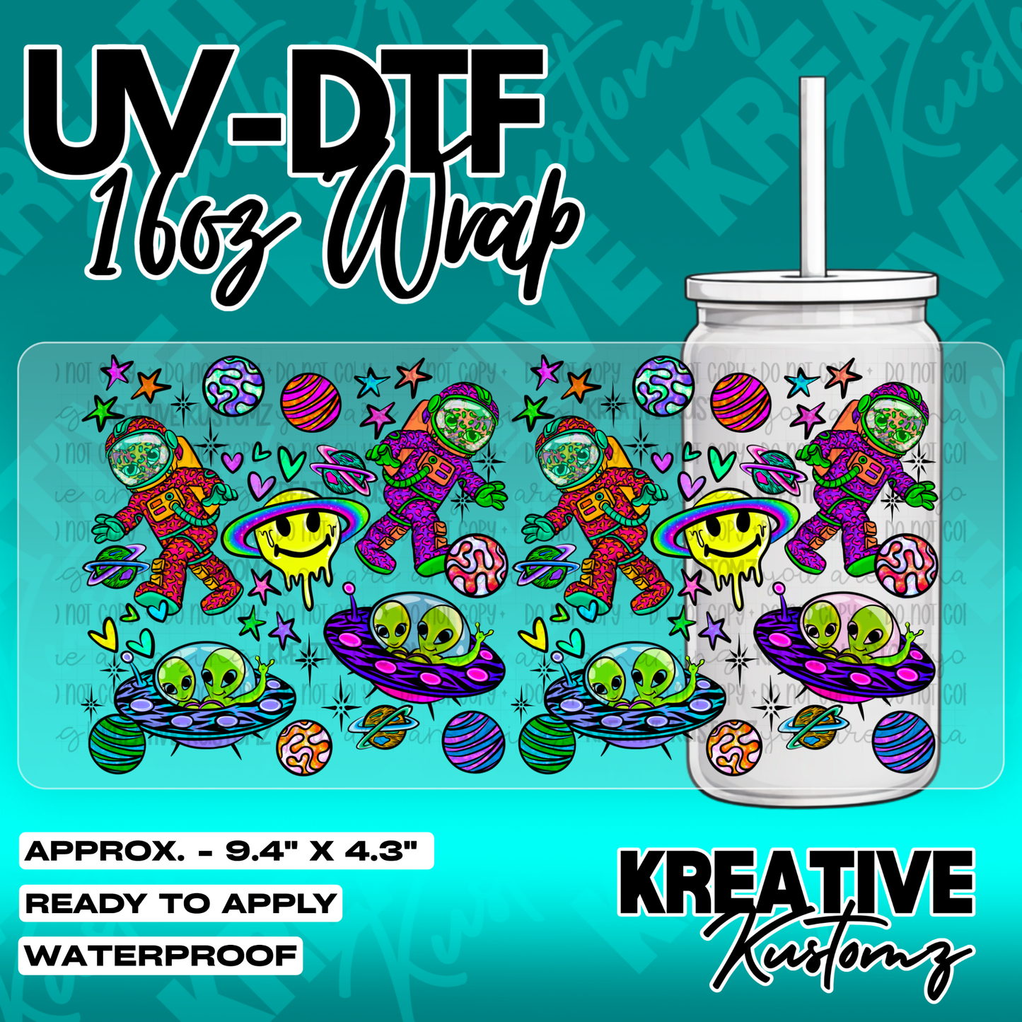 5524 | UV DTF Cup Wrap for 16oz Libbey Glass