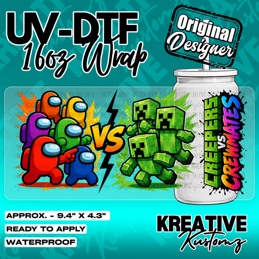 5531 | UV DTF Cup Wrap for 16oz Libbey Glass