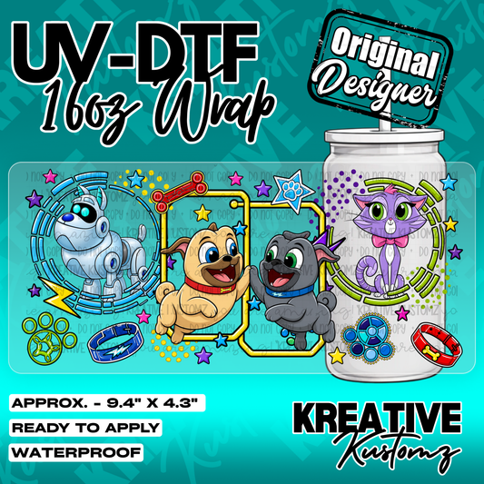 5533 | UV DTF Cup Wrap for 16oz Libbey Glass