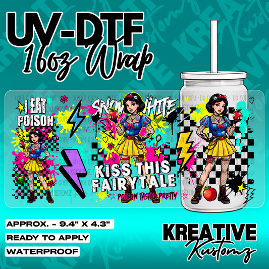 5538 | UV DTF Cup Wrap for 16oz Libbey Glass
