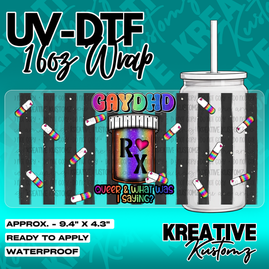 5556 | UV DTF Cup Wrap for 16oz Libbey Glass