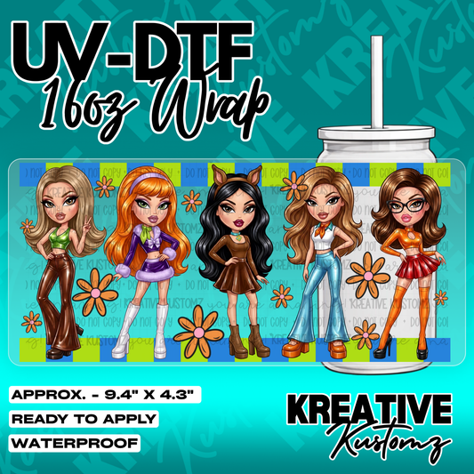 5561 | UV DTF Cup Wrap for 16oz Libbey Glass