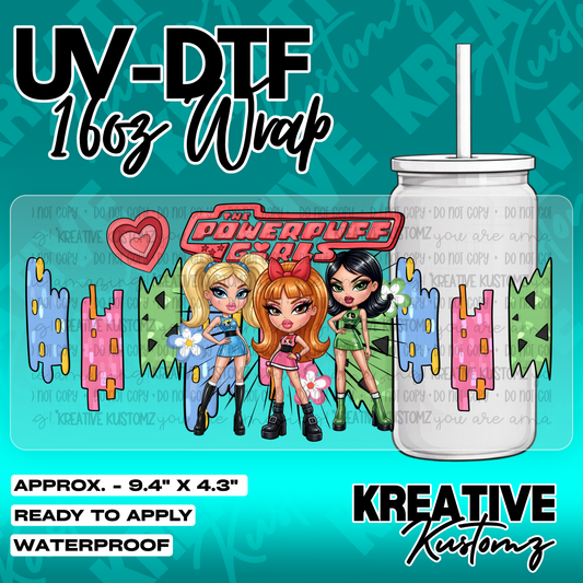 5565 | UV DTF Cup Wrap for 16oz Libbey Glass
