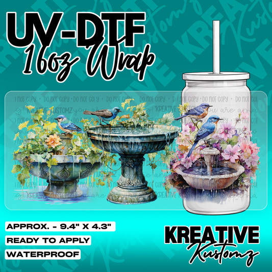 5574 | UV DTF Cup Wrap for 16oz Libbey Glass