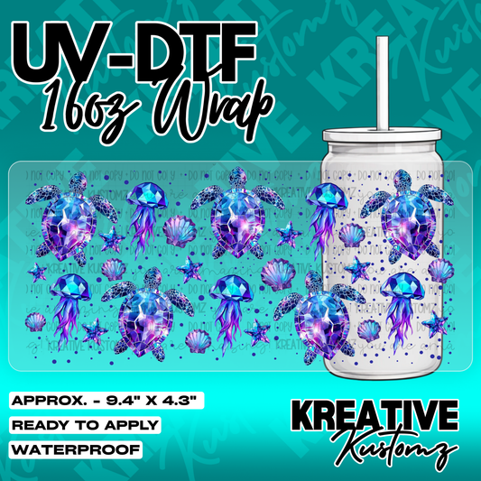 5580 | UV DTF Cup Wrap for 16oz Libbey Glass