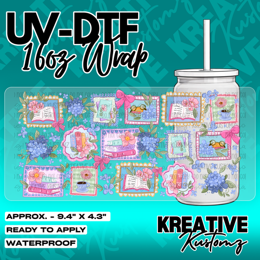 5590 | UV DTF Cup Wrap for 16oz Libbey Glass