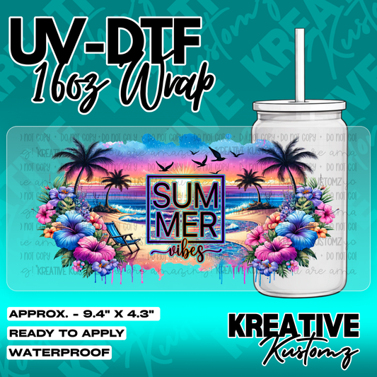 5596 | UV DTF Cup Wrap for 16oz Libbey Glass