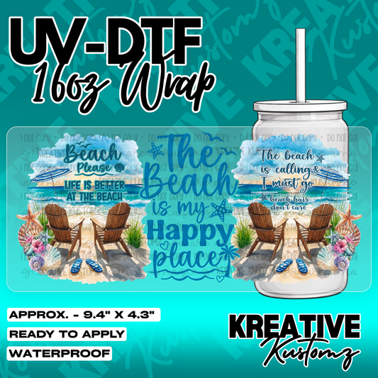 5599 | UV DTF Cup Wrap for 16oz Libbey Glass