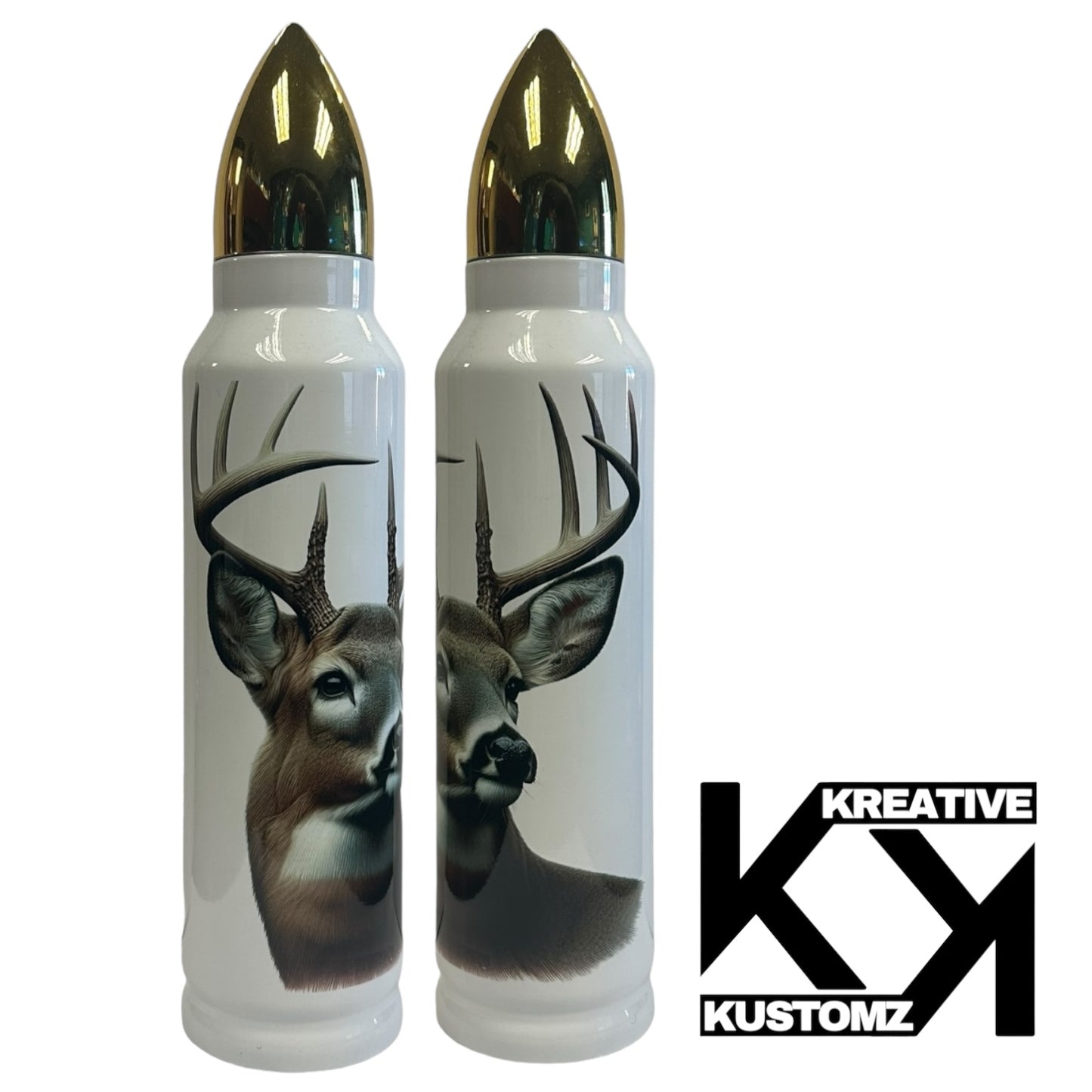 Whitetail Buck - 32oz Bullet Tumbler