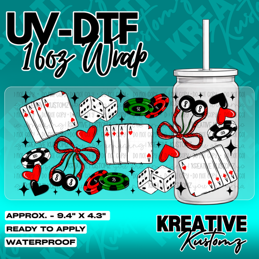 5610 | UV DTF Cup Wrap for 16oz Libbey Glass