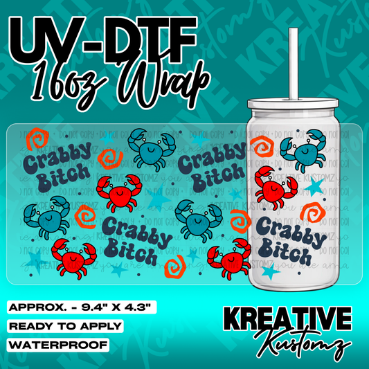5611 | UV DTF Cup Wrap for 16oz Libbey Glass