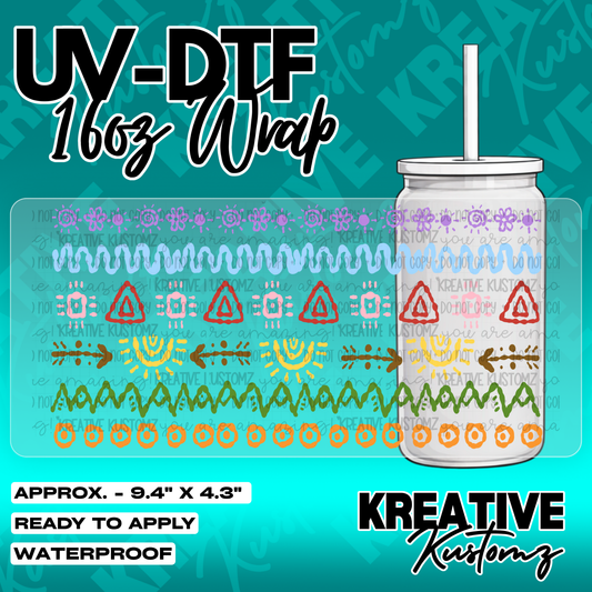 5620 | UV DTF Cup Wrap for 16oz Libbey Glass