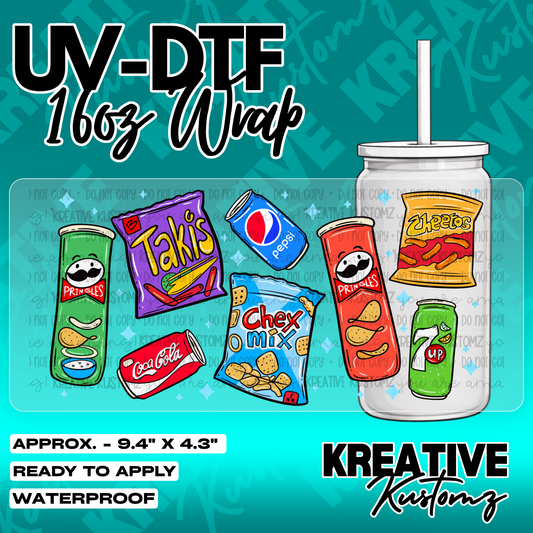 5623 | UV DTF Cup Wrap for 16oz Libbey Glass