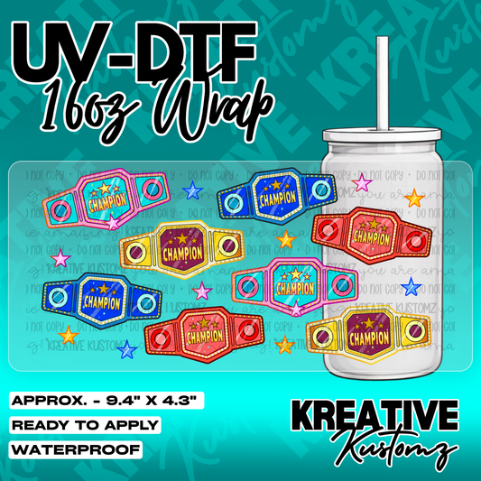 5624 | UV DTF Cup Wrap for 16oz Libbey Glass