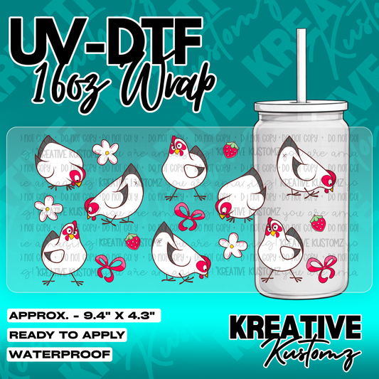 5625 | UV DTF Cup Wrap for 16oz Libbey Glass