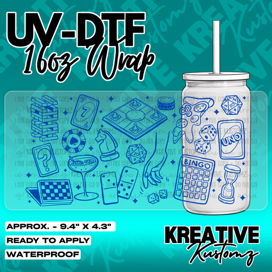 5627 | UV DTF Cup Wrap for 16oz Libbey Glass